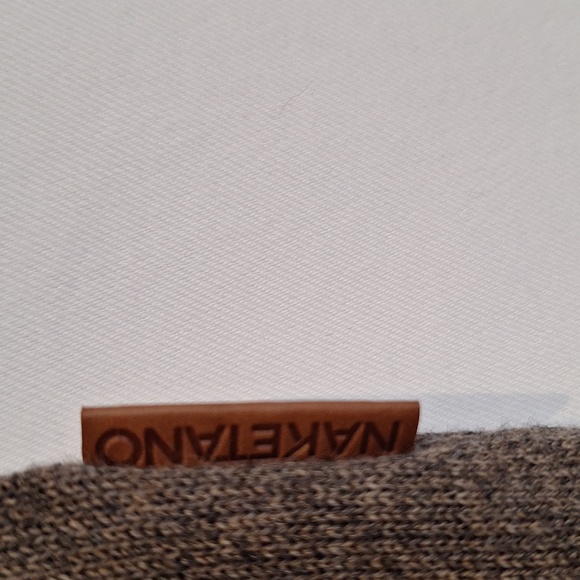 Naketano Brave New World Heather Brown Sweater Dress Size M - Picture 7 of 9